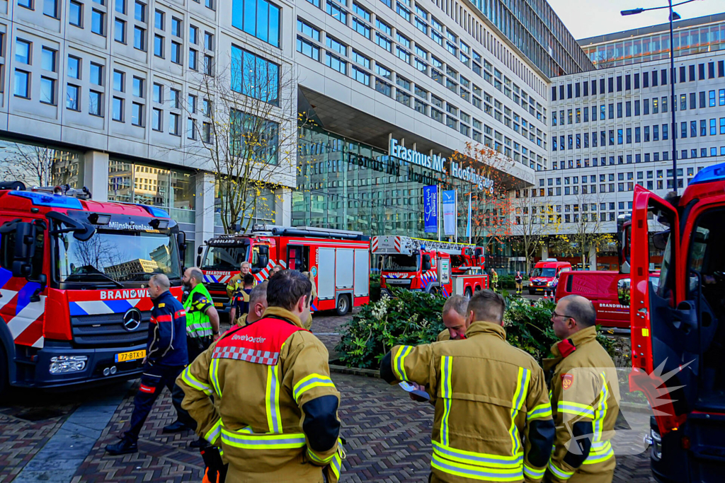 Brandlucht in ziekenhuis door kortsluiting