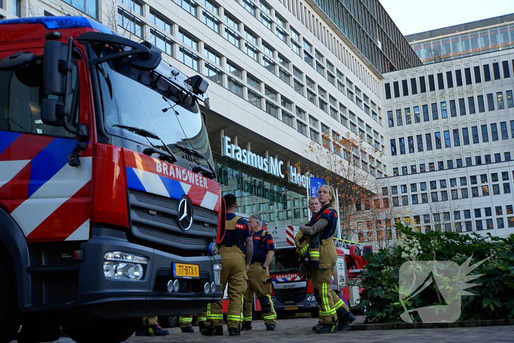 Brandlucht in ziekenhuis door kortsluiting