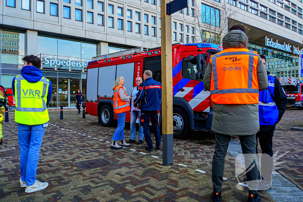 Brandlucht in ziekenhuis door kortsluiting