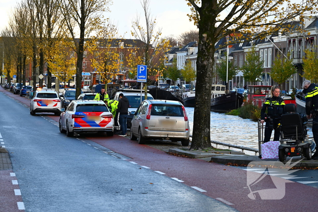 Scootmobiel bestuurder gewond bij ongeval