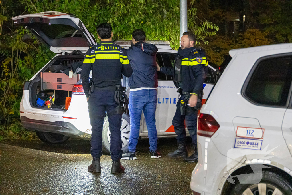 Vuurwapen gezien bij botsingen op parkeerterrein