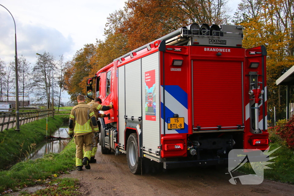 Persoon met onbegrepen gedrag sticht brand