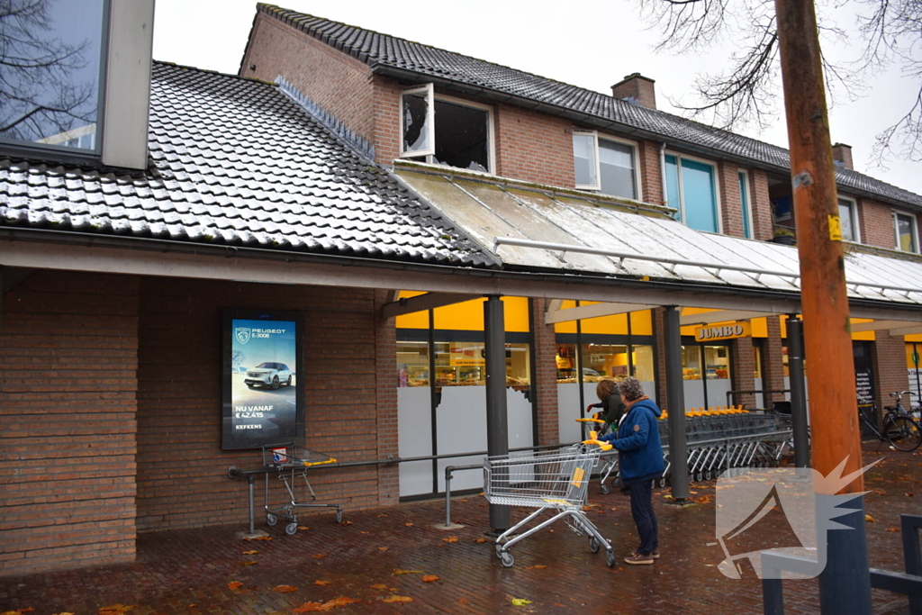 Vuurwerk ontploft in appartement