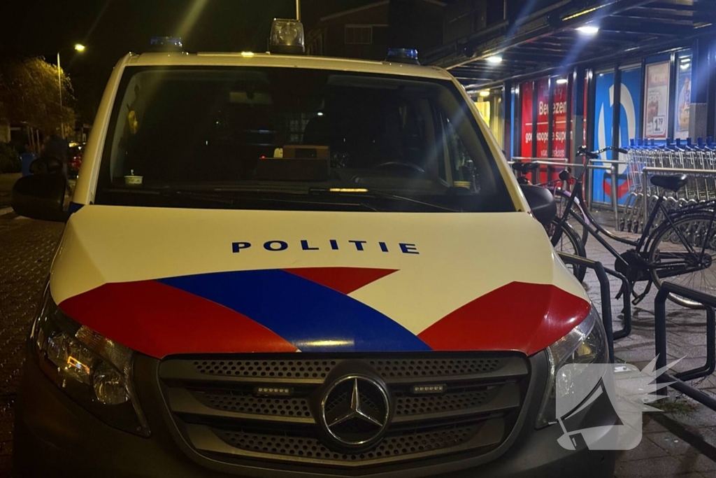 Veel politie-inzet bij overval op supermarkt