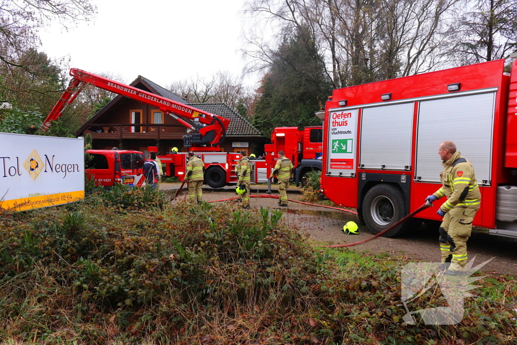 Persoon nagekeken wegens brand