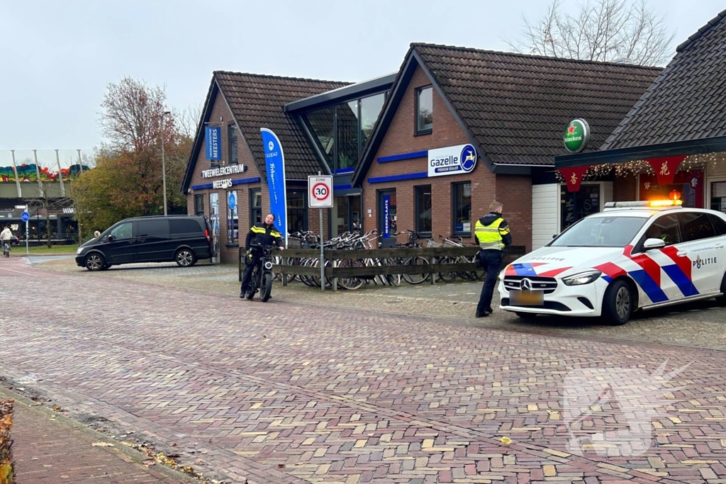 Fatbiker gewond door botsing met auto