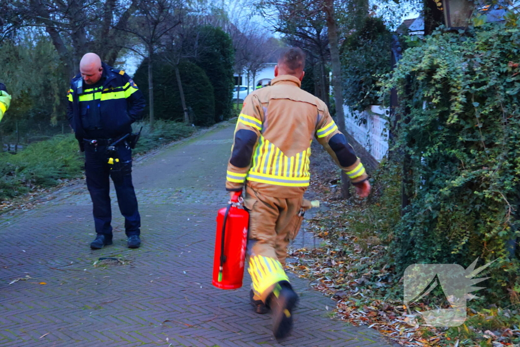 Brandweer schaalt brandmelding op