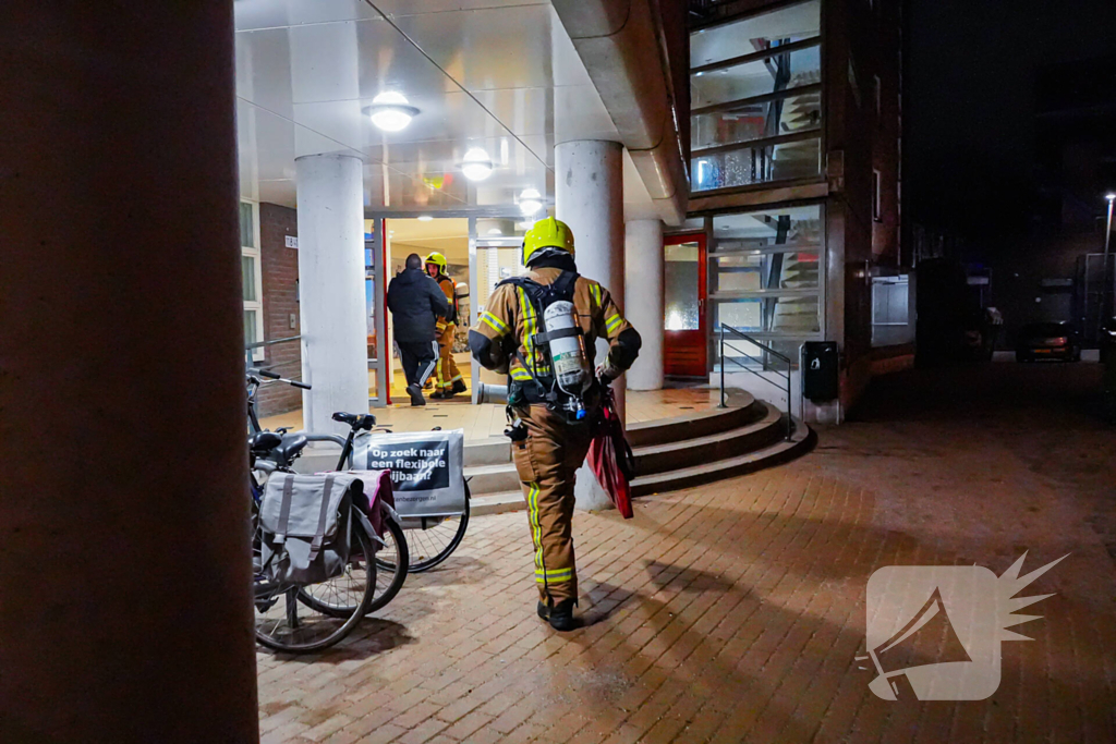 Defecte rookmelder zorgt voor grote brandweerinzet