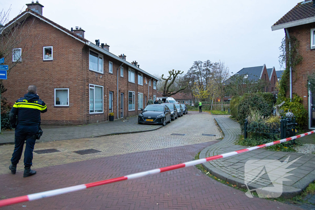 Explosief afgegaan bij woning Explosieven Opruimingsdienst Defensie aanwezig