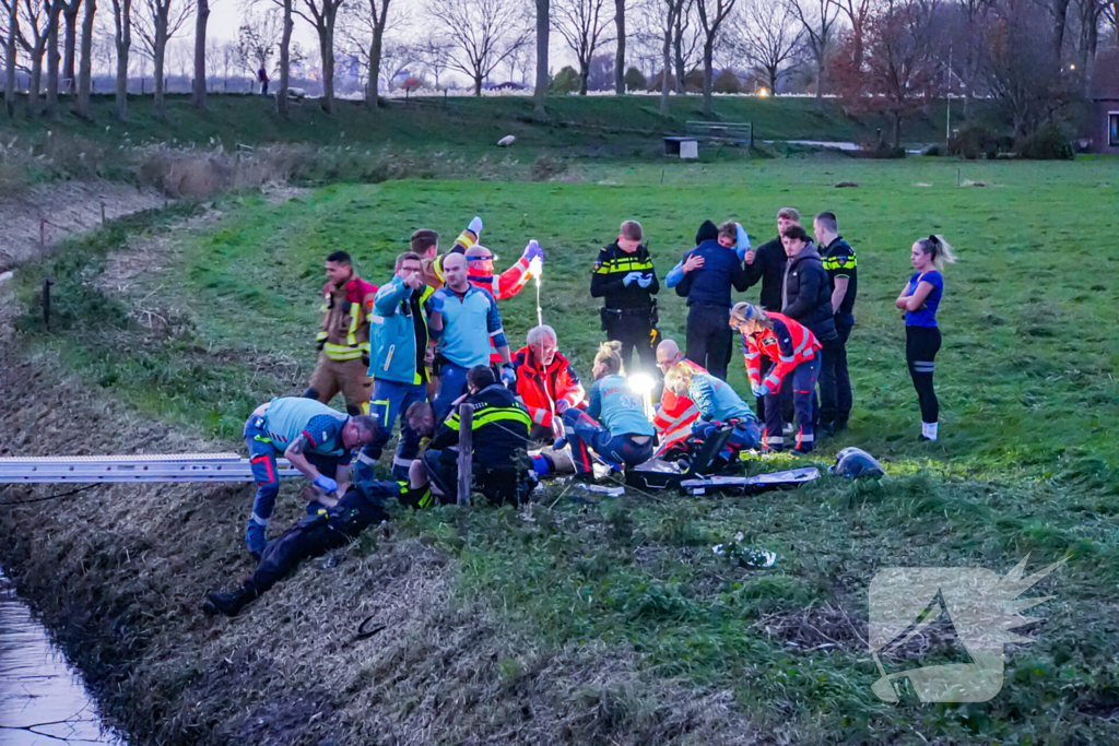 Motorrijder overleden bij eenzijdig ongeval