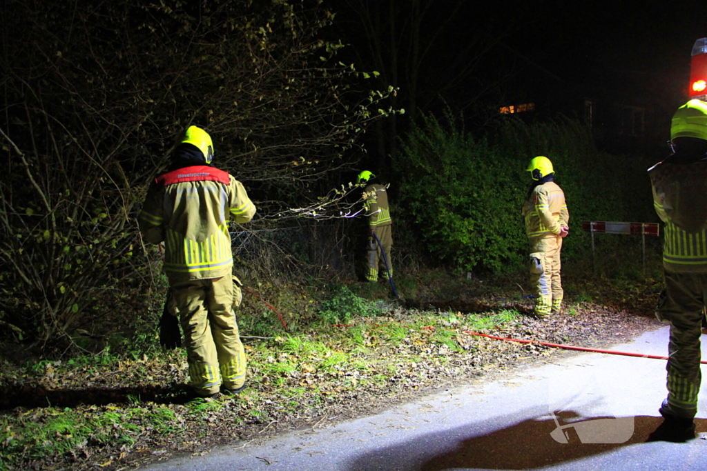 Buitenbrand snel onder controle