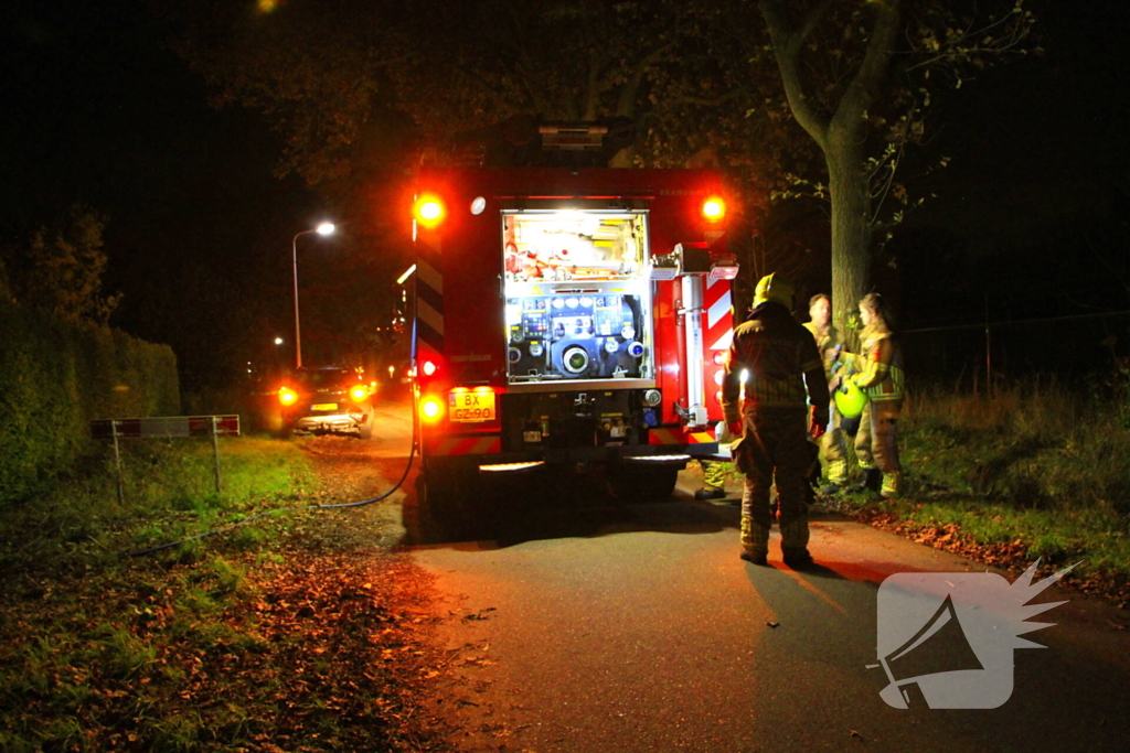 Buitenbrand snel onder controle