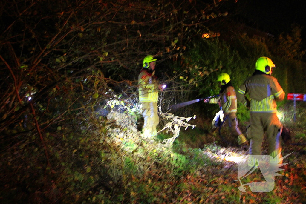 Buitenbrand snel onder controle