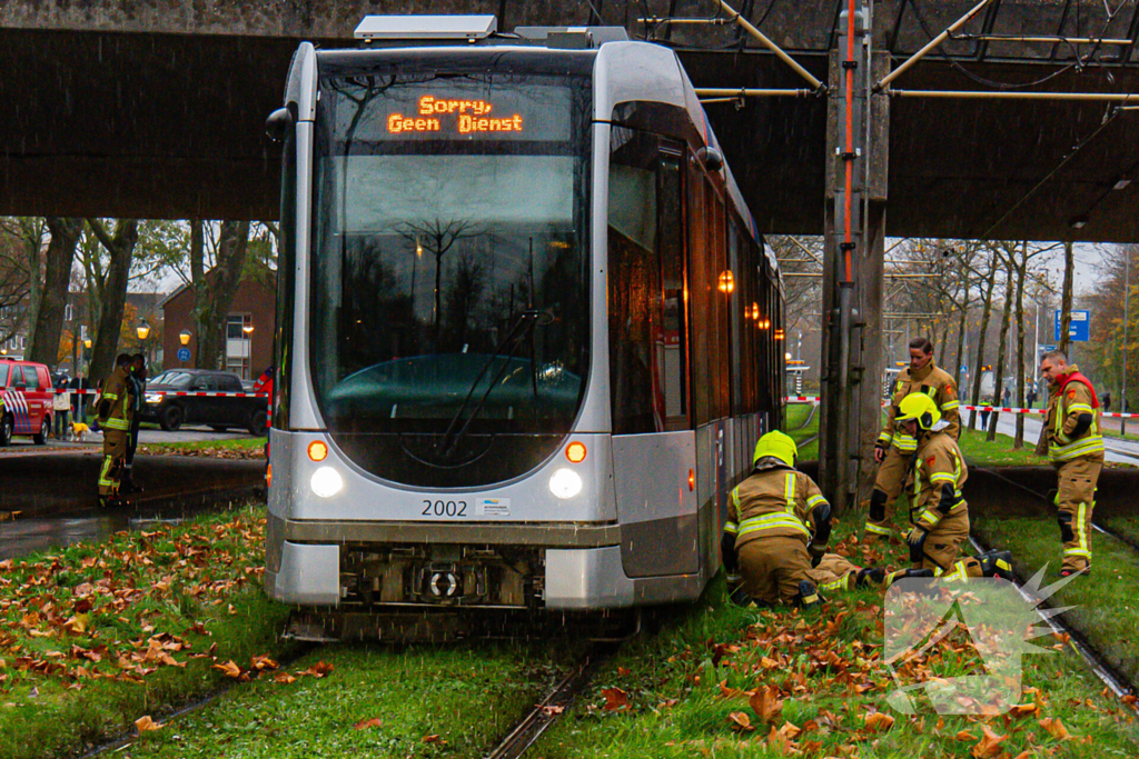 Persoon overleden bij botsing met tram