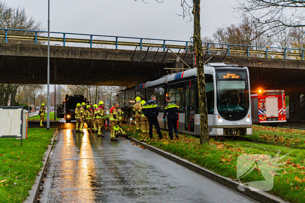 Persoon overleden bij botsing met tram