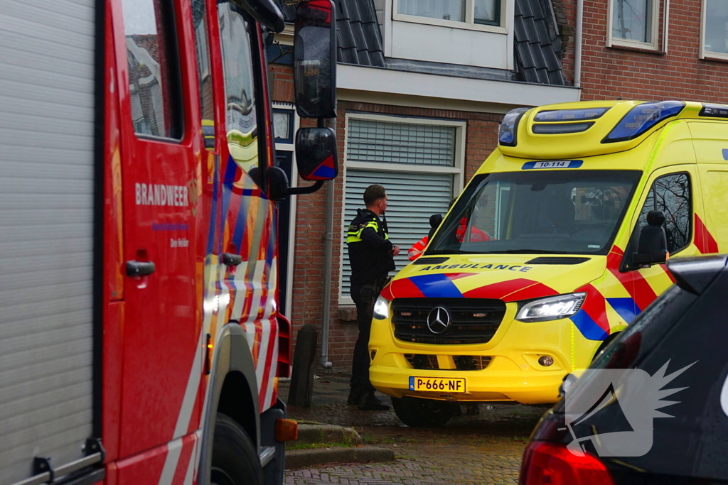 Gewonde en forse rookontwikkeling bij woningbrand