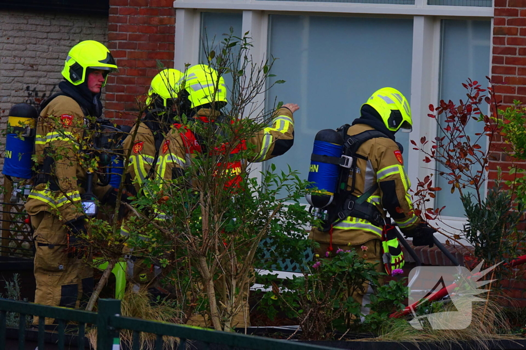 Gewonde en forse rookontwikkeling bij woningbrand