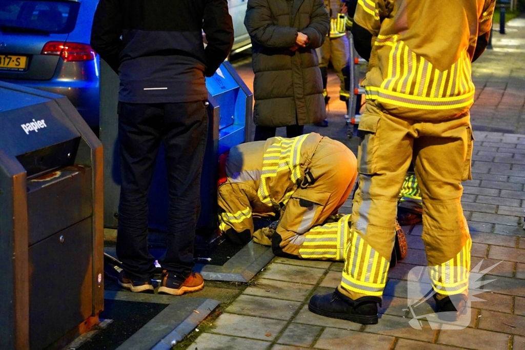 Brandweer assisteert bij zoektocht naar verloren telefoon