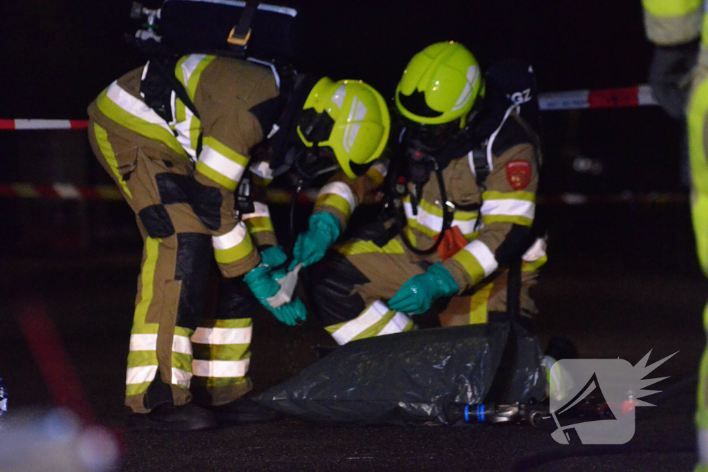 Persoon aangevallen met gevaarlijke stof