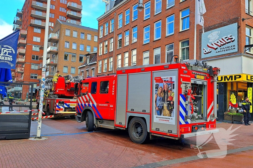 Veel rook bij brand in appartement