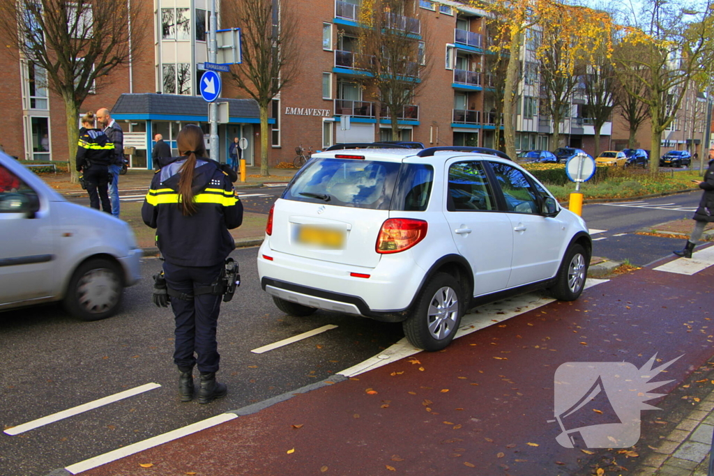 Fietser gewond bij aanrijding op kruispunt