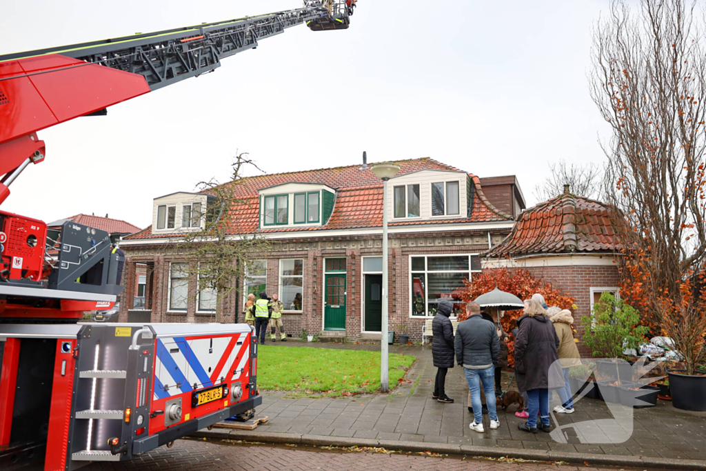 Woningbrand snel onder controle