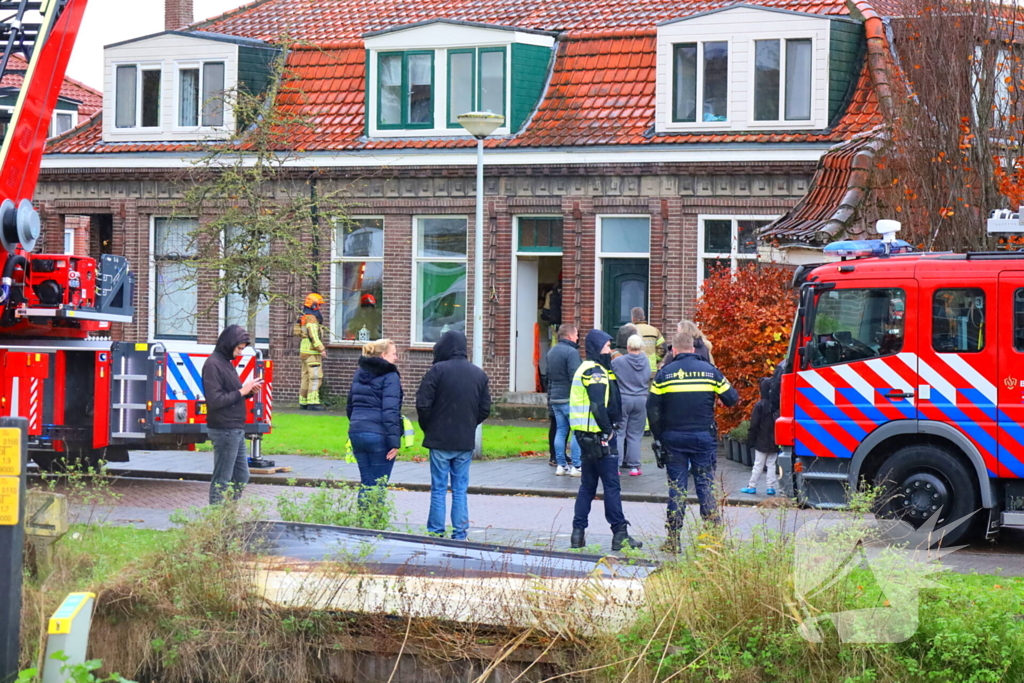 Woningbrand snel onder controle