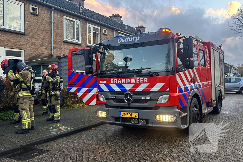 Vlam in de pan zorgt voor inzet brandweer