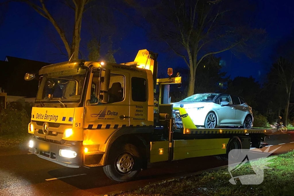 Fietser ernstig gewond bij botsing met auto