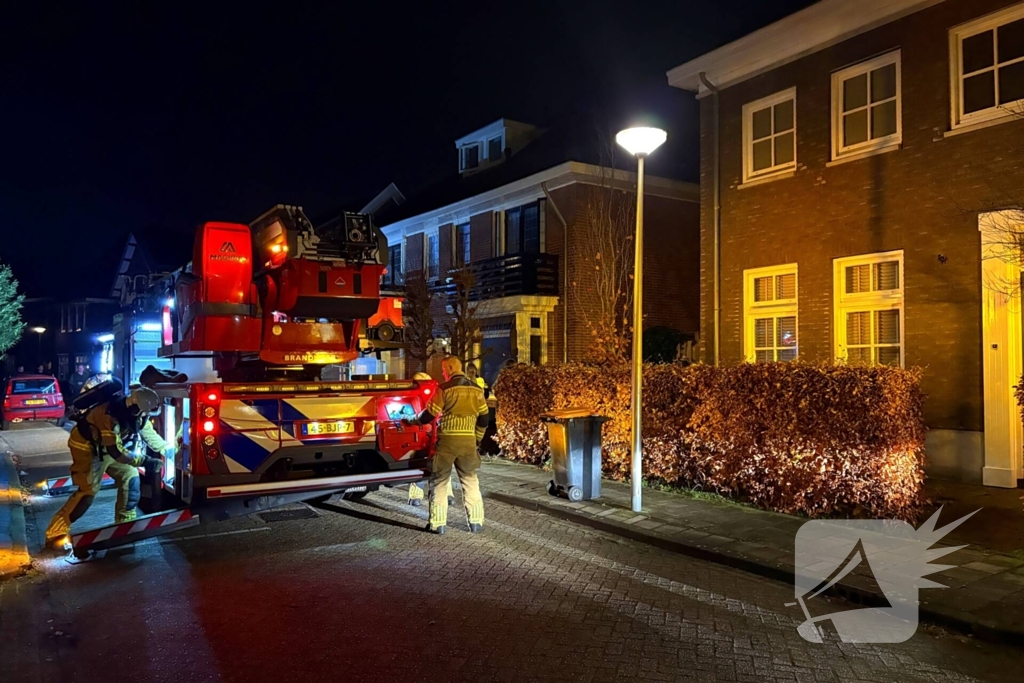 Brand in woning snel gedoofd