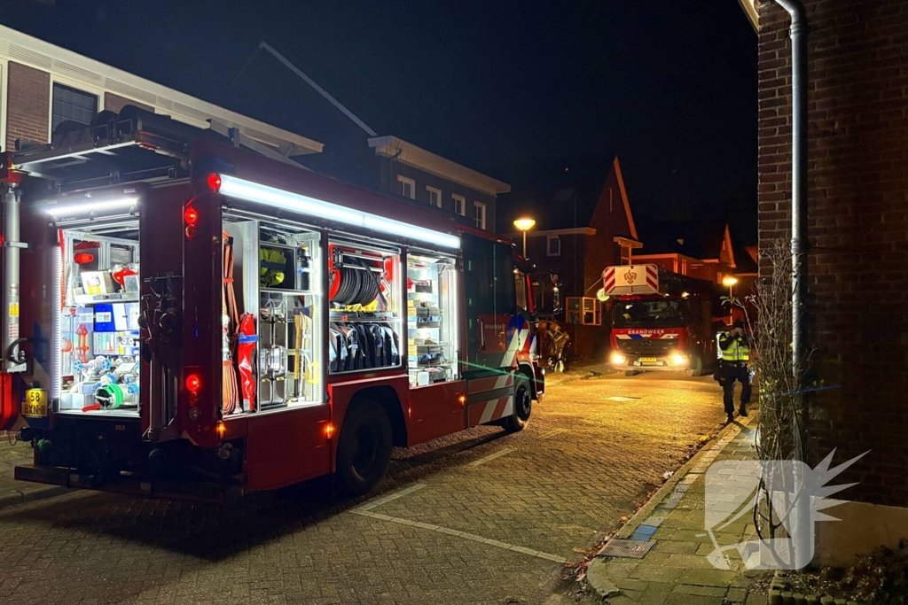 Brand in woning snel gedoofd