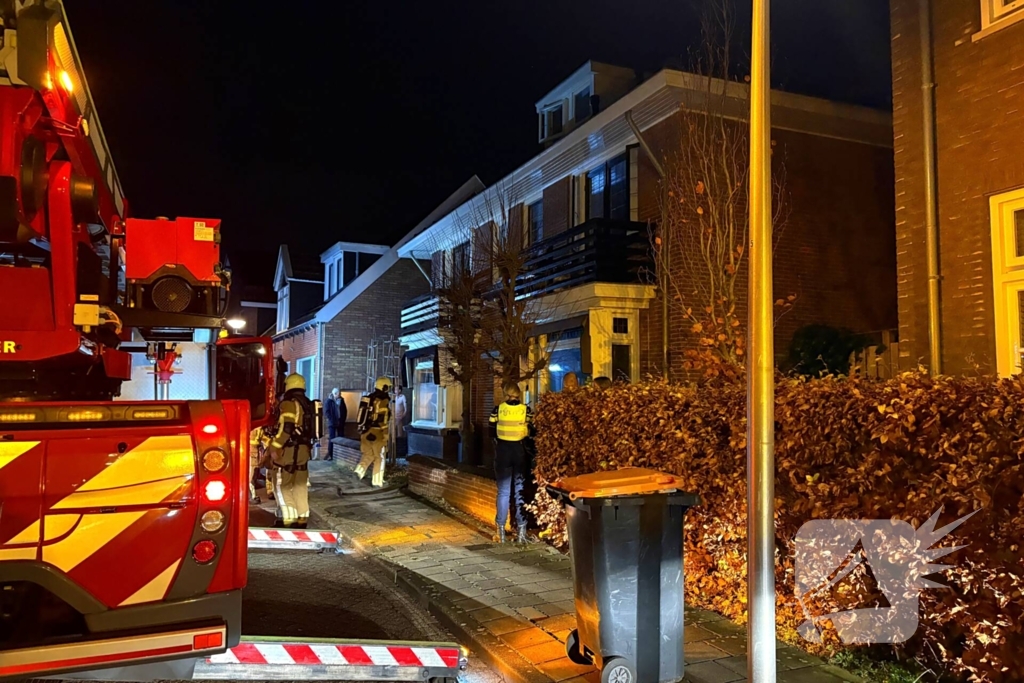 Brand in woning snel gedoofd