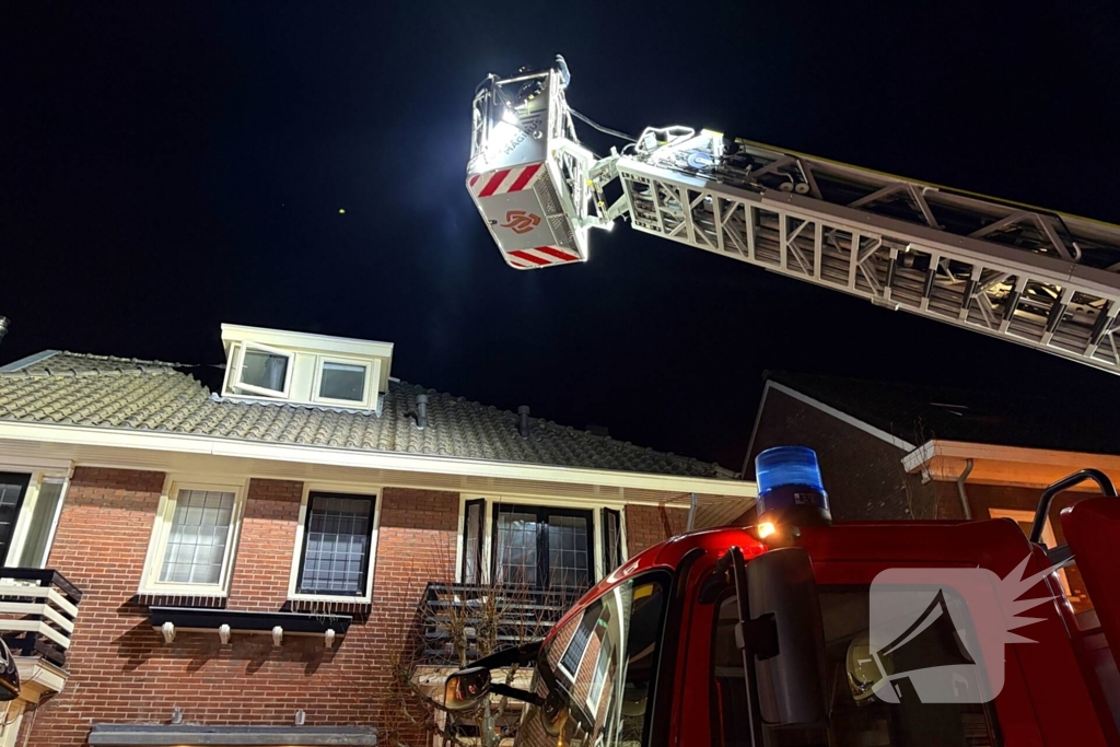 Brand in woning snel gedoofd