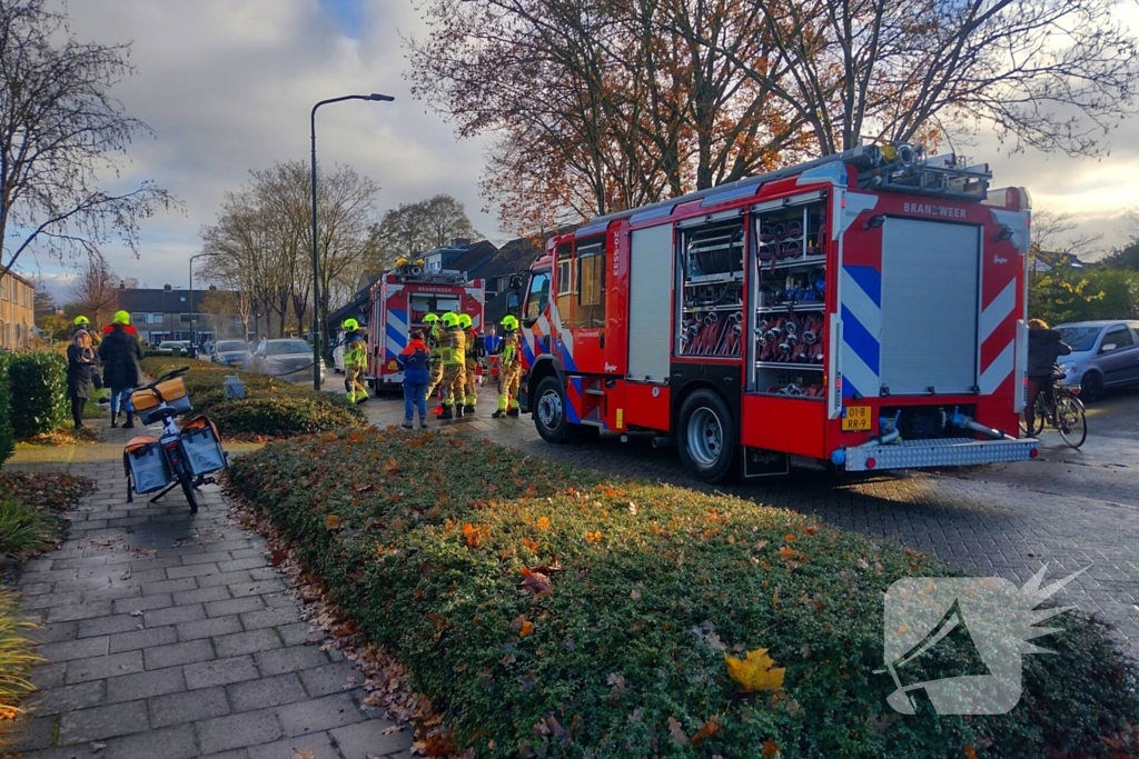 Brand in keuken snel onder controle