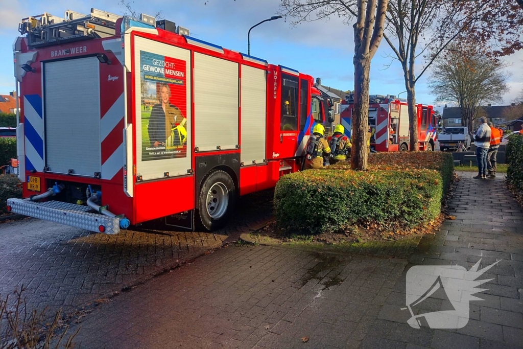 Brand in keuken snel onder controle