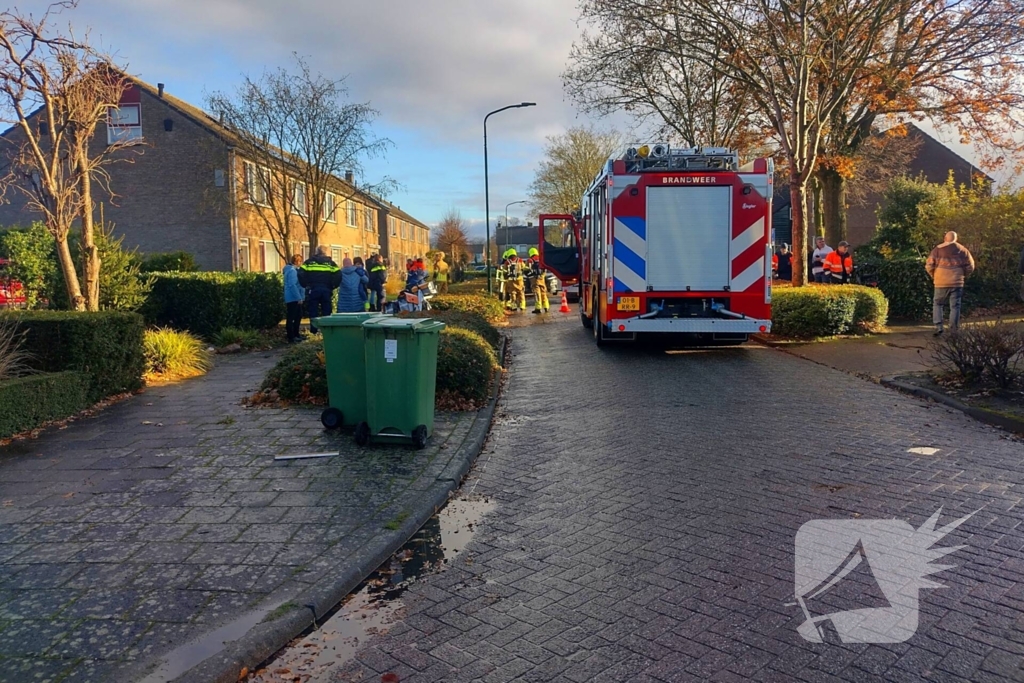 Brand in keuken snel onder controle