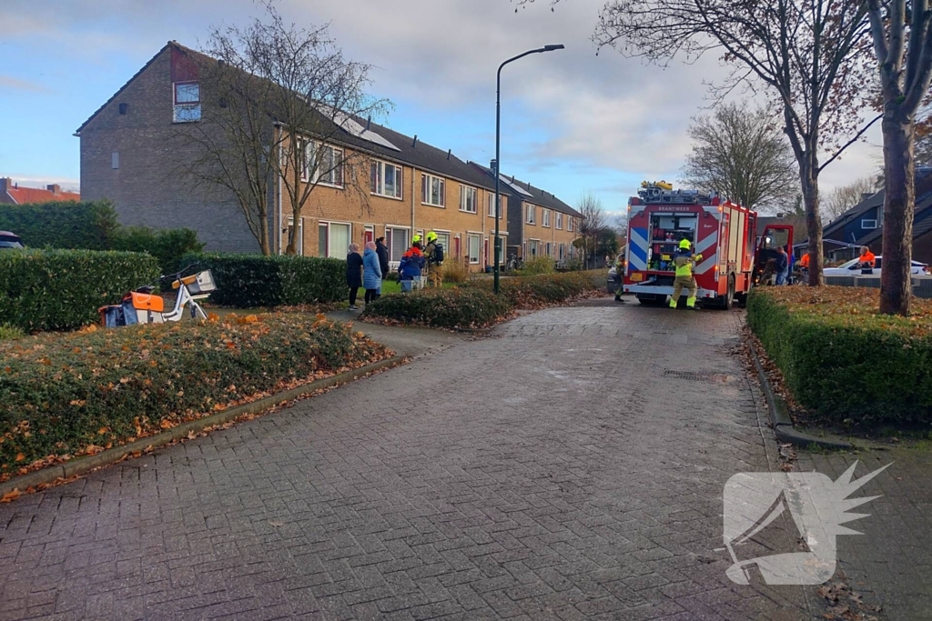 Brand in keuken snel onder controle