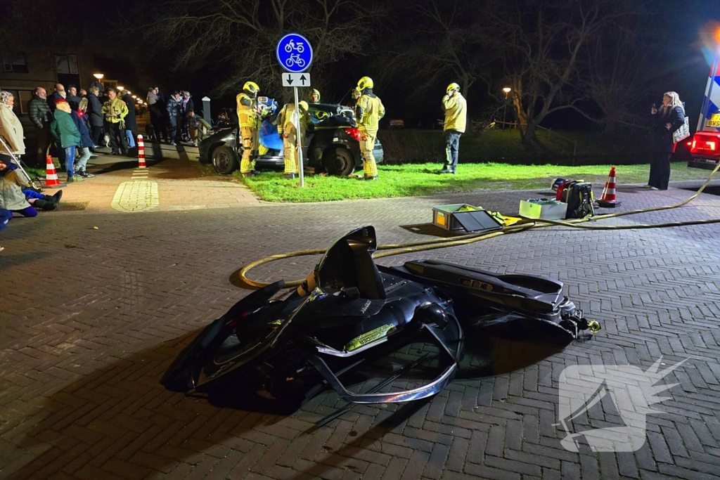 Veel bekijks bij brandweer oefening