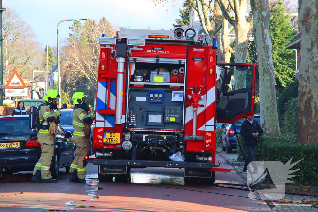 Brand op zolder snel onder controle