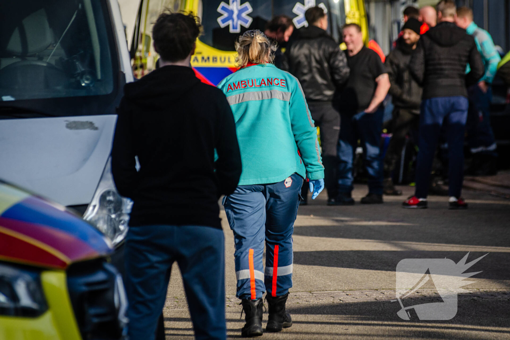 Traumateam ingezet voor incident bij autodemontage bedrijf