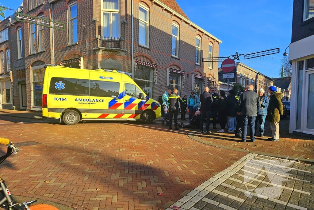 Gewonde bij ongeval op kruising