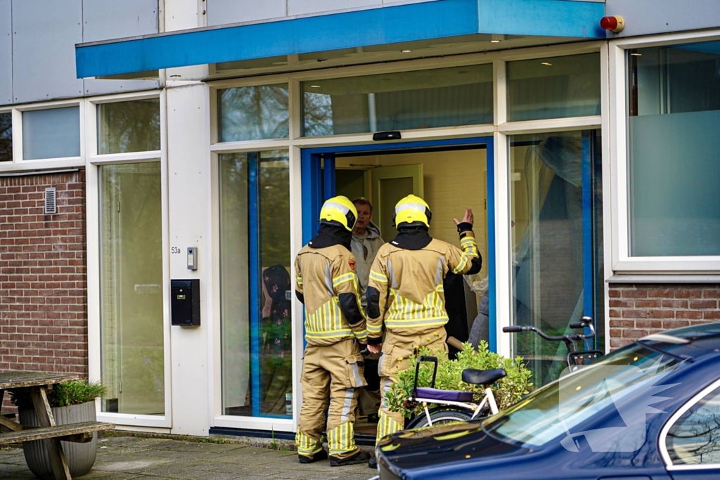 Brandweer doet onderzoek naar vreemde lucht