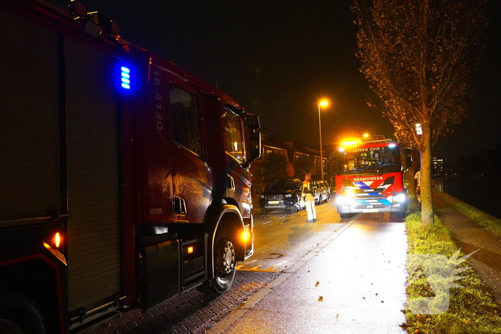 Brandweer druk met brand in woning