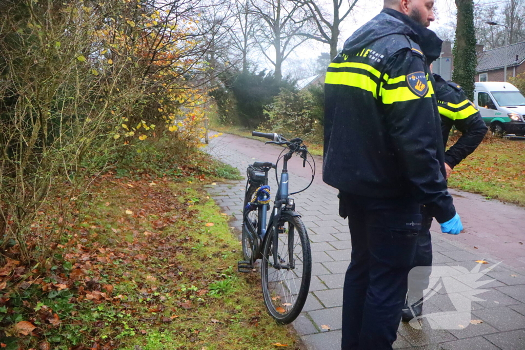 Fietser loopt hoofdwond op bij ongeval