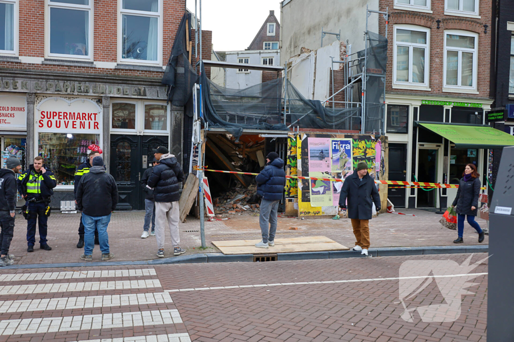 Vloer ingestort tijdens renovatie