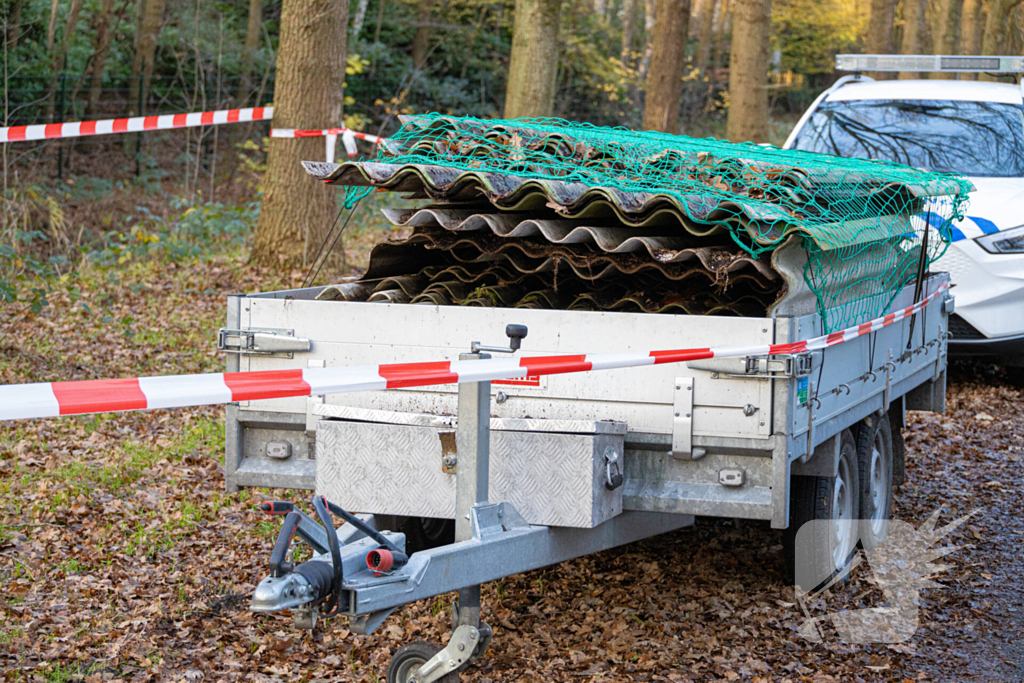 Gestolen aanhanger teruggevonden in afgelegen gebied