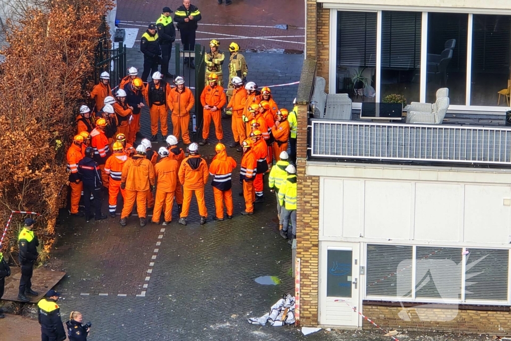 Dode en gewonden nadat deel van flat instort door explosie