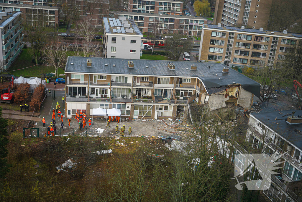 Dode en gewonden nadat deel van flat instort door explosie