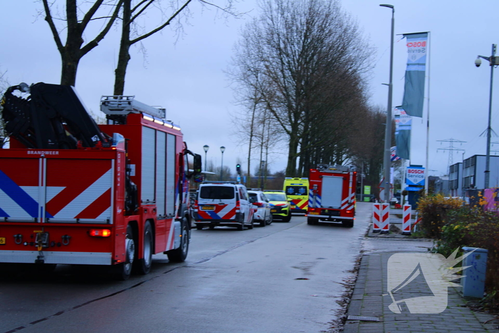 Persoon geschept door passagierstrein