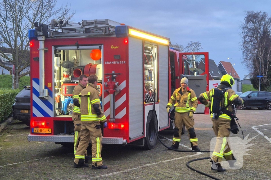 Brand in prullenbak vermoedelijk aangestoken